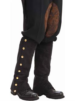 Steampunk Male Spats Black Adult