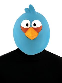 Rovio Angry Birds Blue Bird Latex Mask Adult