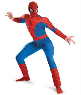Spider-Man Deluxe Muscle Plus Adult Costume