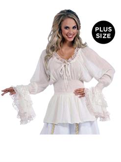Medieval Adult Plus Blouse