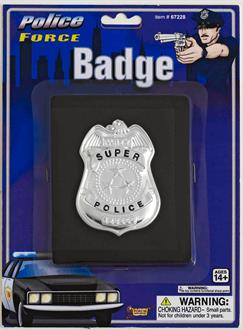 Police Badge on Wallet