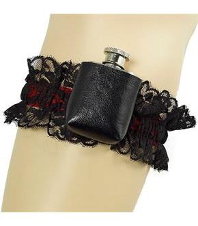 Roaring 20's Deluxe Gangster Adult Garter and Flask
