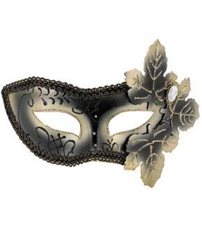 Venetian Mask with Leaves