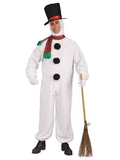 Plush Snowman Adult Costume