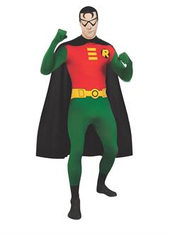DC Comics 2nd Skin Robin Adult Costume