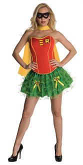 DC Comics Secret Wishes Robin Corset Adult Costume