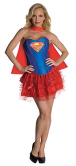 DC Comics Secret Wishes Supergirl Corset Adult Costume