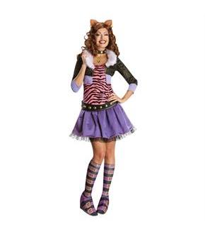 Monster High Deluxe Clawdeen Wolf Adult Costume