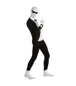 Tuxedo 2nd Skin Suit Adult Costume