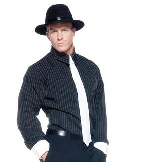Gangster Shirt Adult Costume