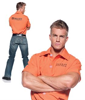 Prisoner Shirt Adult Costume