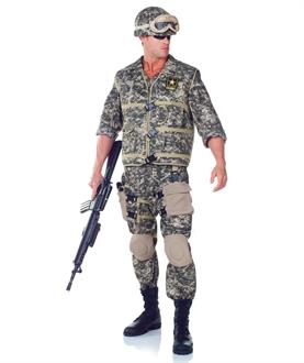 U.S. Army Ranger Deluxe Adult Plus Costume