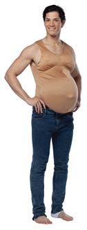 Pregnant Belly Adut Bodysuit
