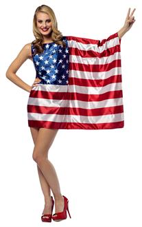 USA Flag Dress - SpicyLegs.com