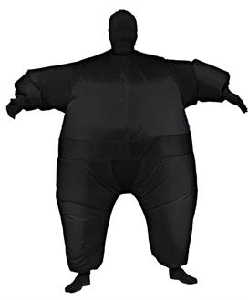 Black Inflatable Adult Suit