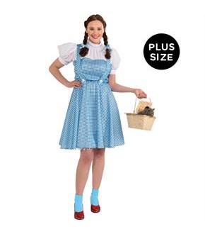 Wizard of Oz Dorothy Adult Plus Costume