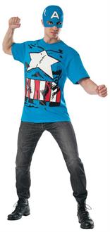 Marvel Classic Classic Captain America Adult T-Shirt