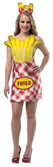 French Fries Dress Adult Costume