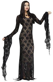 Lace Morticia Adult Costume