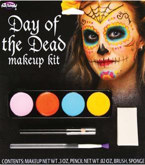 Day Of The Dead Female Makeup Kit