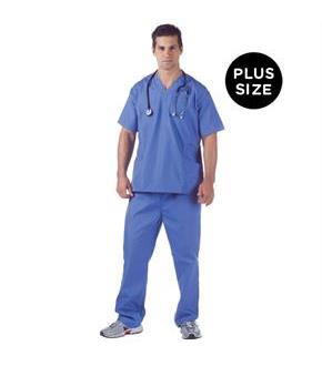 Hospital Scrubs Adult Costume