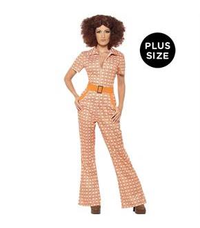 Authentic 70's Chic Adult Costume Plus