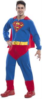 Superman Adult Hooded Jumper