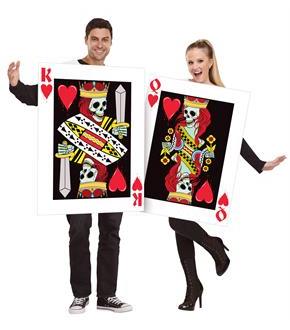 King and Queen of Hearts Adult Costume