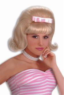 50's Bouffant Blonde Wig