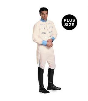 Cinderella Movie: Prince Adult Costume Plus