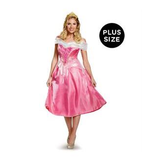 Disney Princess Aurora Deluxe Adult Costume Plus