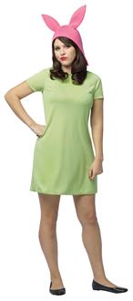 Bob's Burgers: Louise Adult Green Dress Costume
