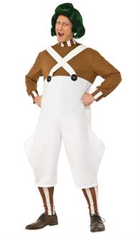 Willy Wonka & the Chocolate Factory: Oompa Loompa Deluxe Adult Costume