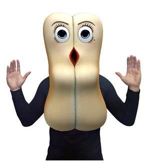 Sausage Party Movie - Brenda Bun Adult Mask