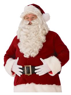 Mens Ultra Premium Santa Beard and Wig