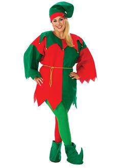 Adult Economy Elf Plus Size Costume