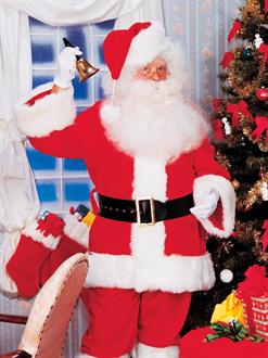 Mens XXL Premium Professional Santa Suit