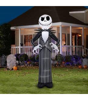 Giant Disney Jack Skellington Airblown