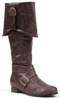Men's Brown Pirate Boots