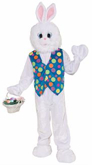 Plush Funny Bunny Adult Costume