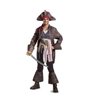 Pirates of the Caribbean 5: Captain Jack Deluxe Adult Costume
