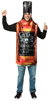 Get Real Whiskey Bottle Adult Costume