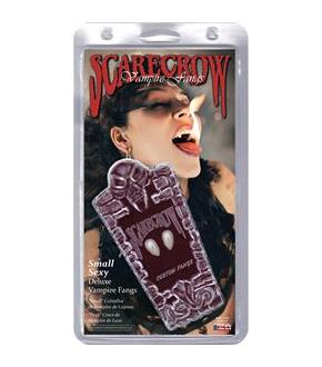 Small Realistic Deluxe Vampire Fangs