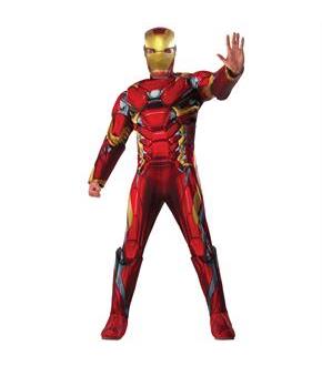 Captain America Civil War - Iron Man Deluxe Adult Muscle Costume