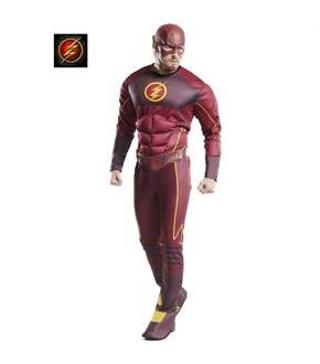 Men's Deluxe Flash Adult Costume