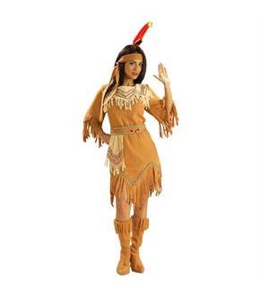 Womens Native American Maiden Costume