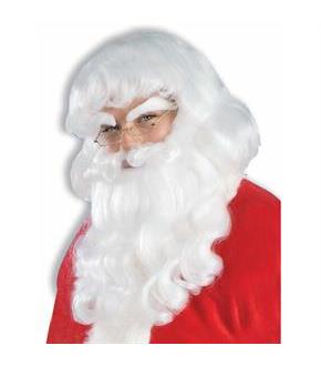 Santa Wig And Beard Set