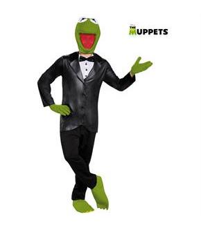 Men's The Muppet's Kermit Deluxe Costume
