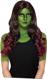 Guardians of the Galaxy Gamora Adult Wig