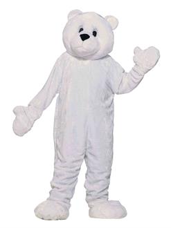 Polar Bear Mascot Adult Costume